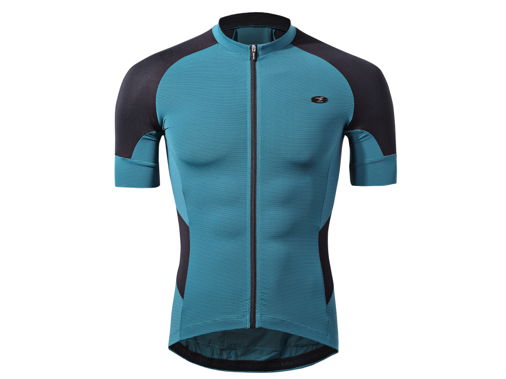 Men’s knitted bicycle short sleeve quick dry and cooling shirt