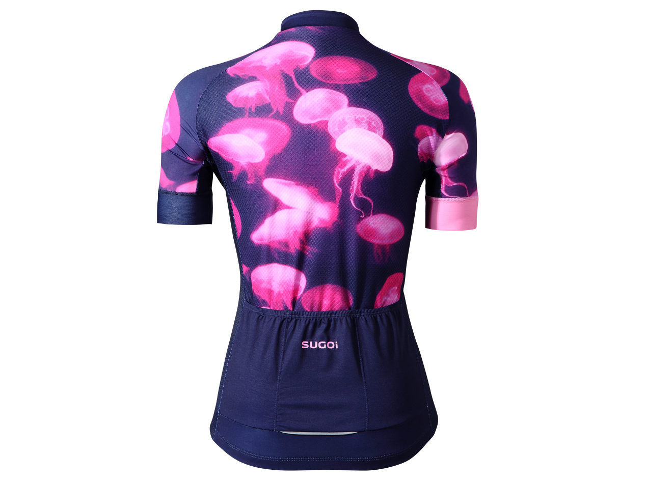 Women’s imported knitted bicycle short sleeve quick dry shirt