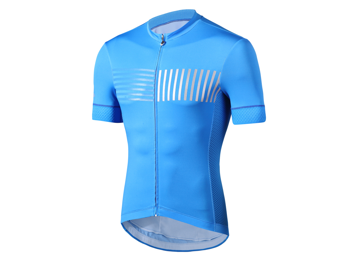 Men’s knitted bicycle short sleeve quick dry shirt