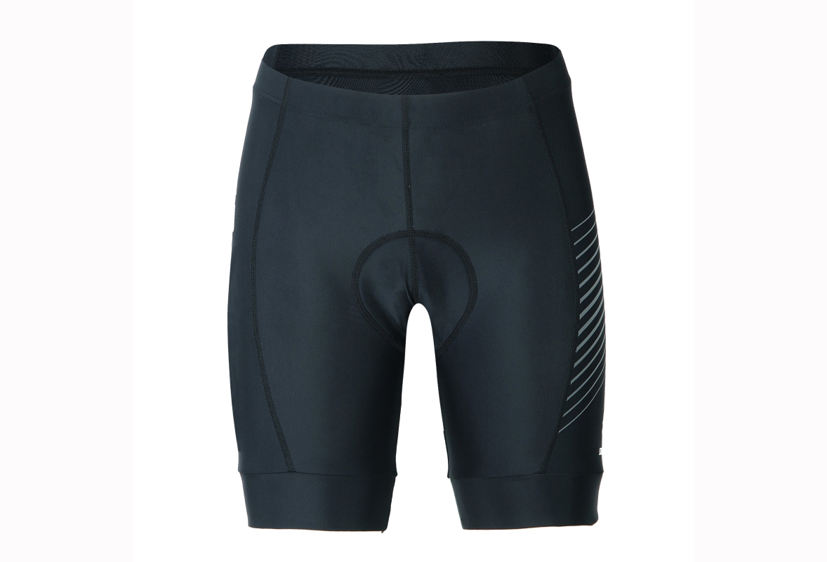 Men’s knitted cycling short with pad.
