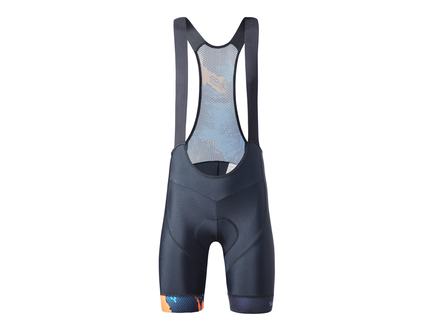 Men’s knitted bicycle Bib short with pad