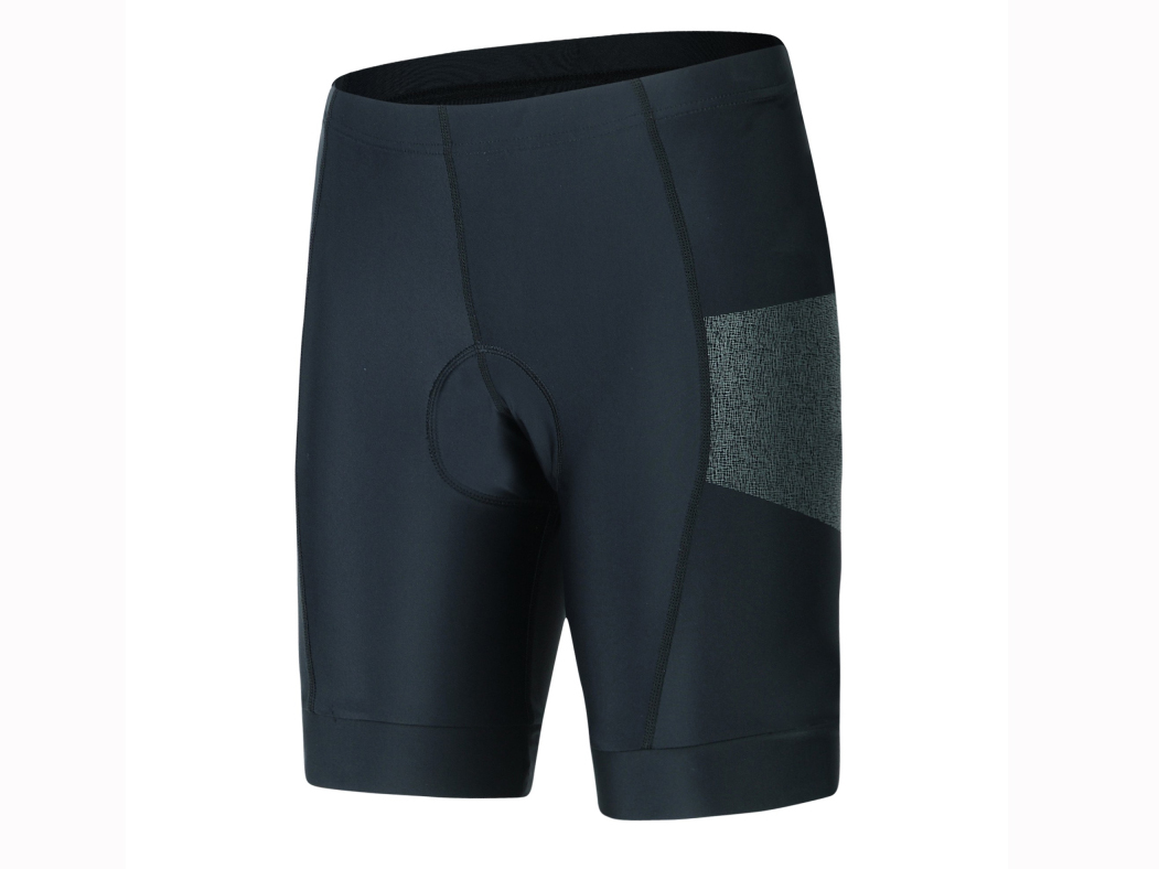 Men’s knitted bicycle short with pad.
